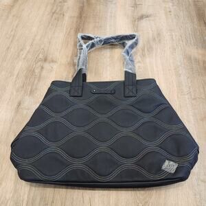 Lug Tempo Matte Luxe VL Ice Pop Black Large Bag New w/o Tags Peta Approved